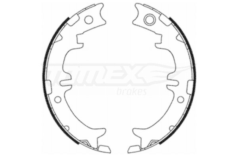 TOMEX Brakes Bremsbackensatz