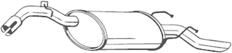 BOSAL End Silencer