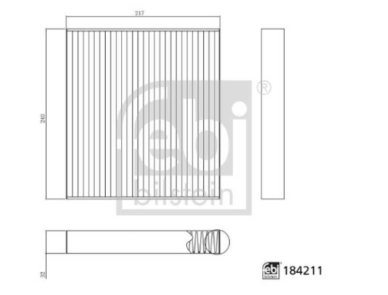 FEBI BILSTEIN Filter, Innenraumluft