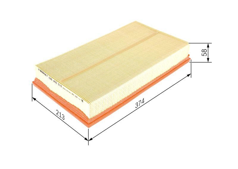 BOSCH Luftfilter F 026 400 515