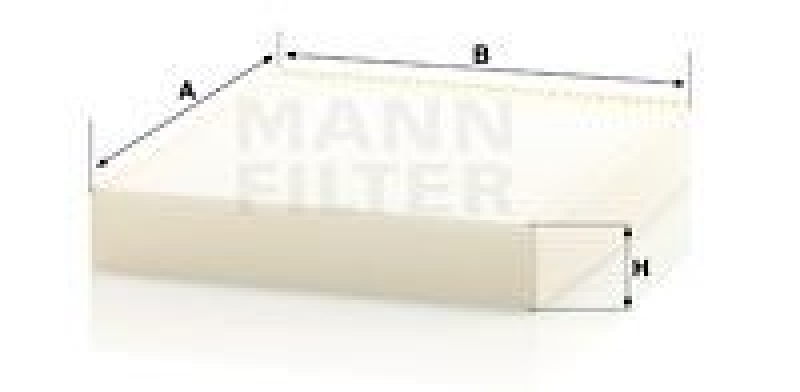 MANN-FILTER Filter, interior air