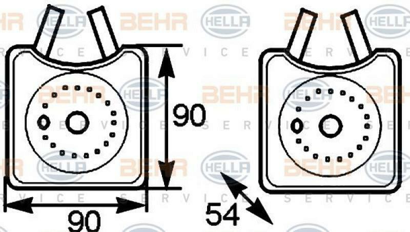 HELLA Ölkühler, Motoröl