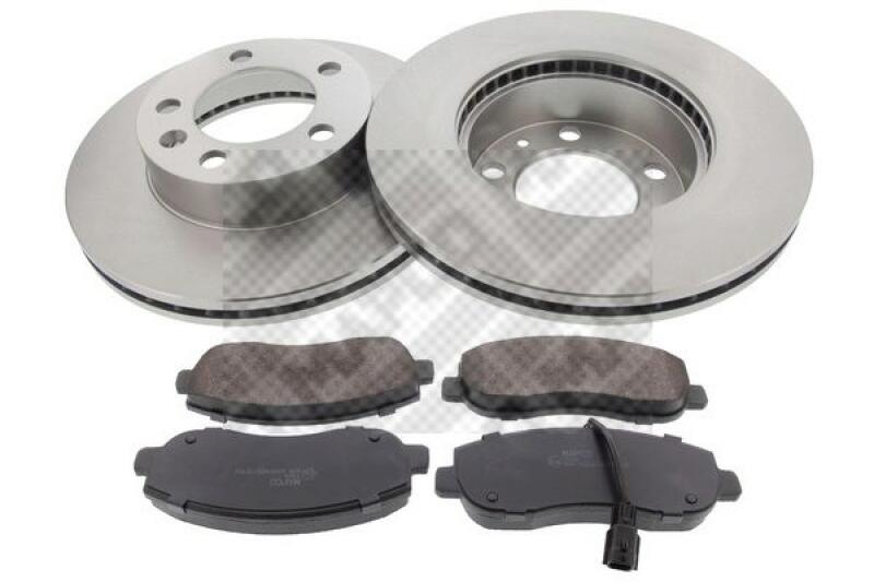 MAPCO Brake Set, disc brakes