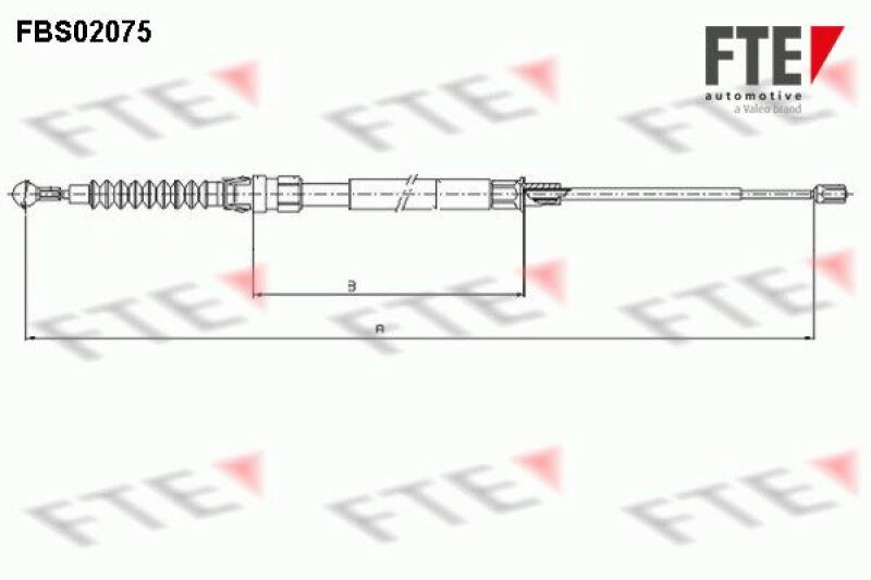 FTE Cable, parking brake