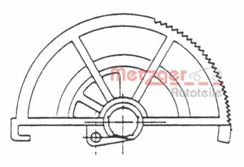 METZGER Repair Kit, automatic clutch adjustment