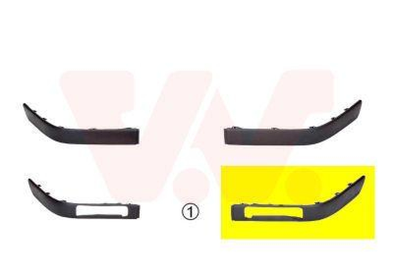 VAN WEZEL Cover, bumper