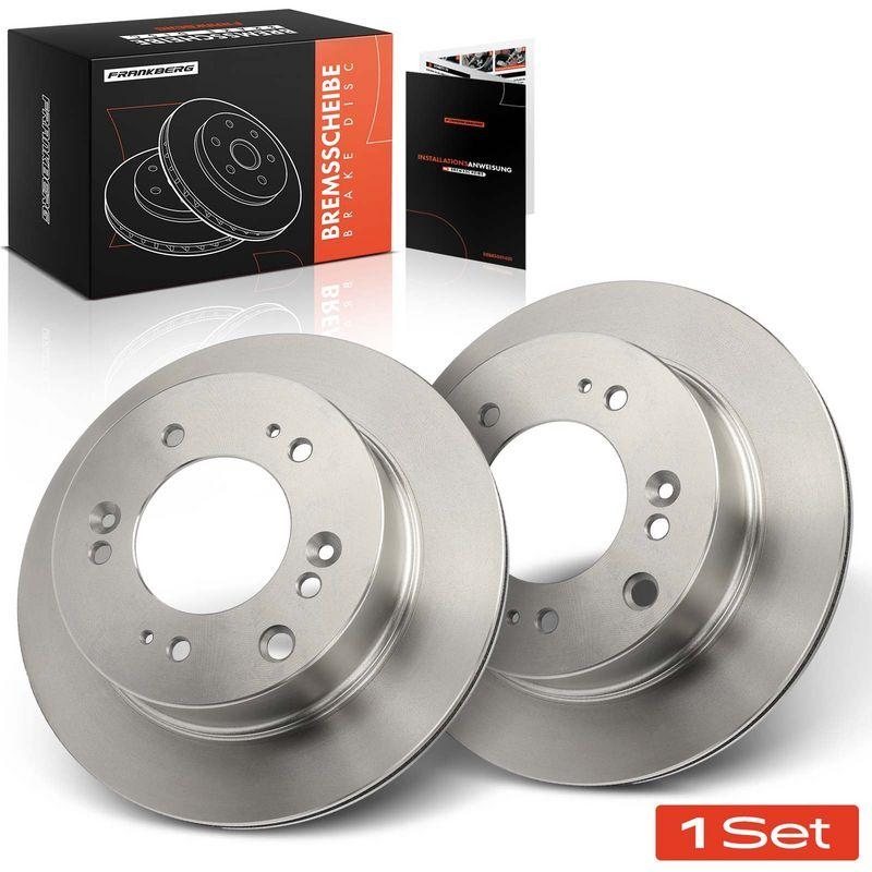 2x Frankberg Bremsscheiben Hinterachse 5481FB0034144