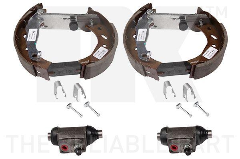 Brake Set, drum brakes