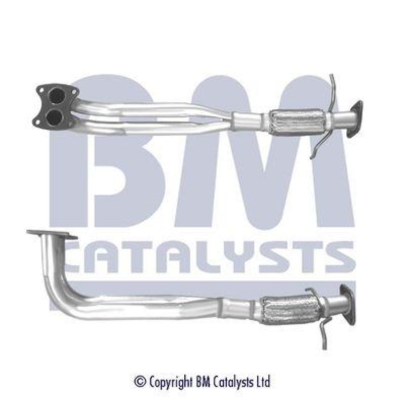 BM Catalysts Abgasrohr Vorne passend für Rover 200 2 214 Si 25 1 1.4 400...