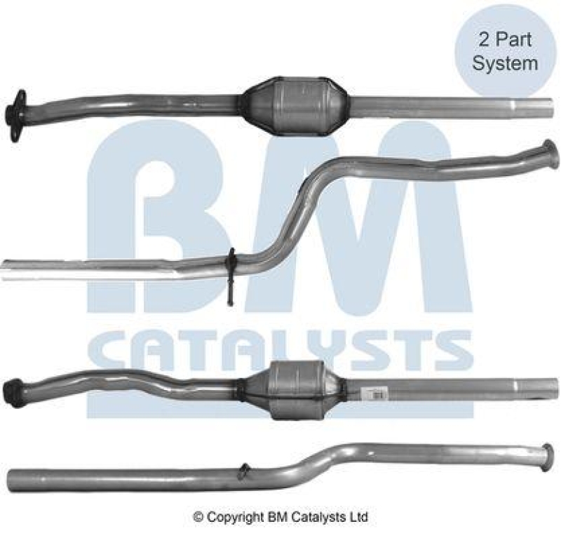 BM CATALYSTS Catalytic Converter Approved