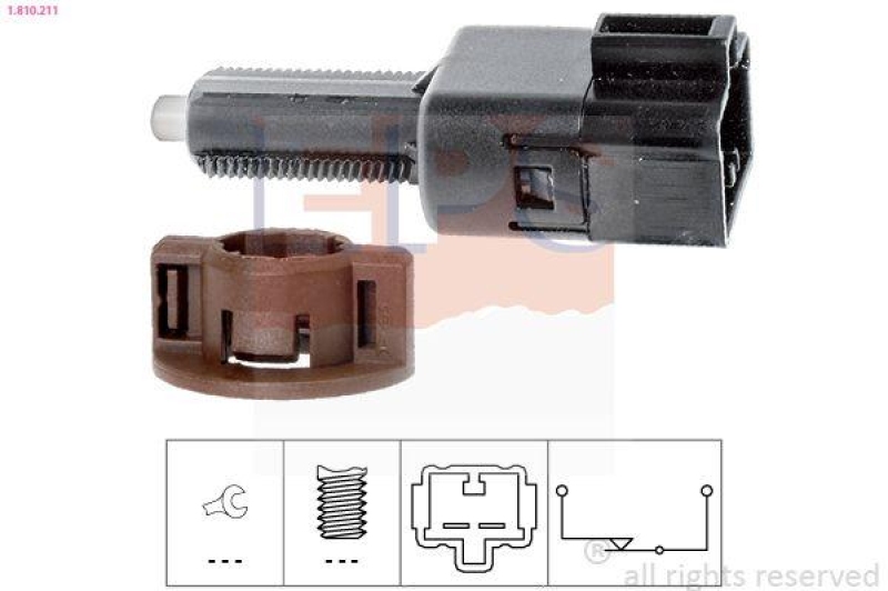EPS Bremslichtschalter Made in Italy - OE Equivalent