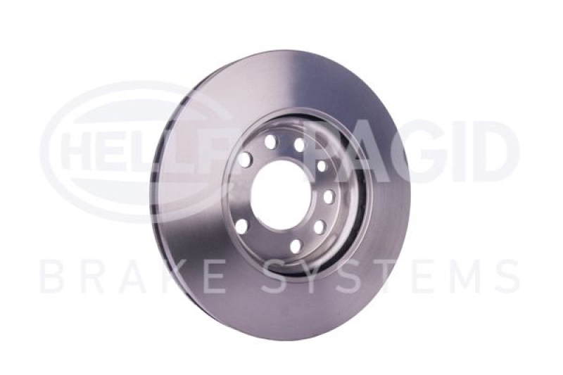 2x HELLA Brake Disc