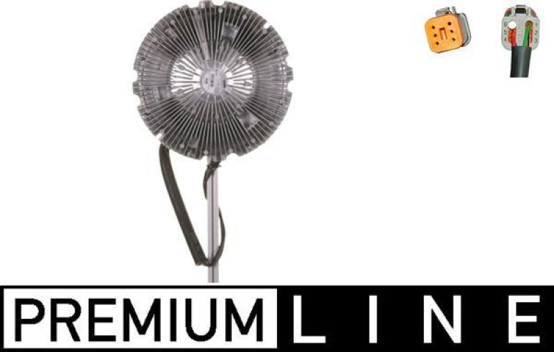 MAHLE Clutch, radiator fan BEHR *** PREMIUM LINE ***