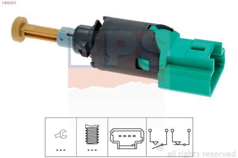 EPS Bremslichtschalter Made in Italy - OE Equivalent
