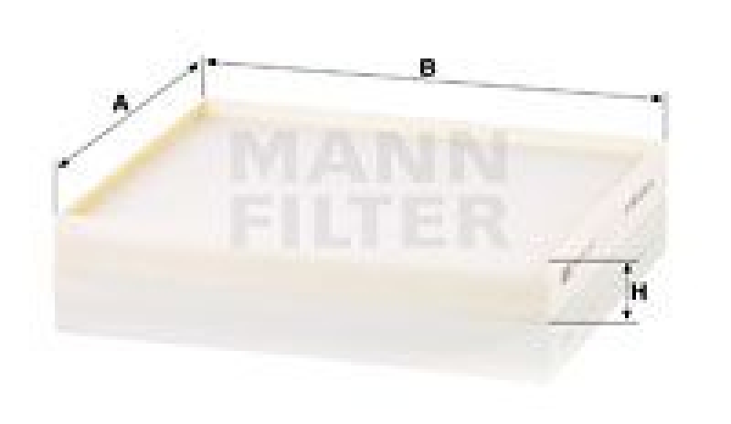 MANN-FILTER Filter, Innenraumluft