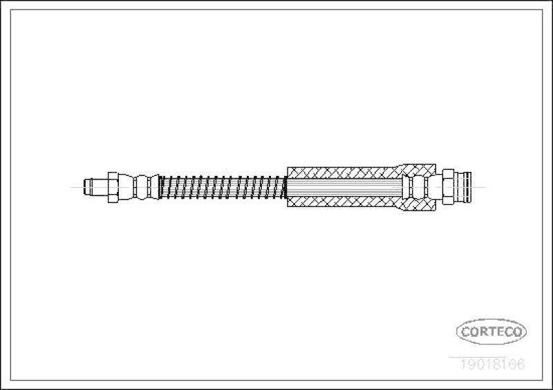 CORTECO Brake Hose