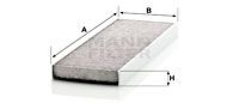 MANN-FILTER Filter, interior air