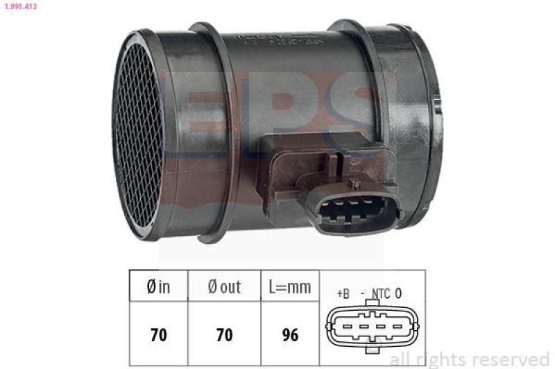 EPS Luftmassenmesser Made in Italy - OE Equivalent
