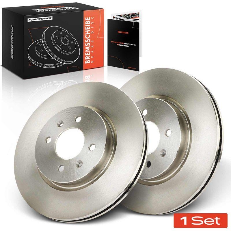 2x Frankberg Bremsscheiben Vorderachse 5481FB0034149