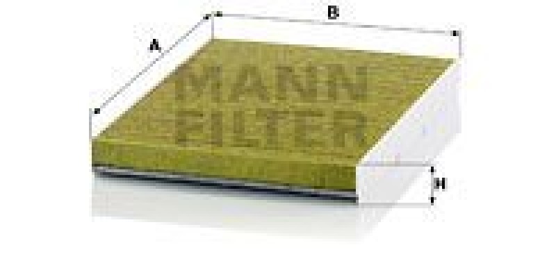 MANN-FILTER Filter, interior air FreciousPlus