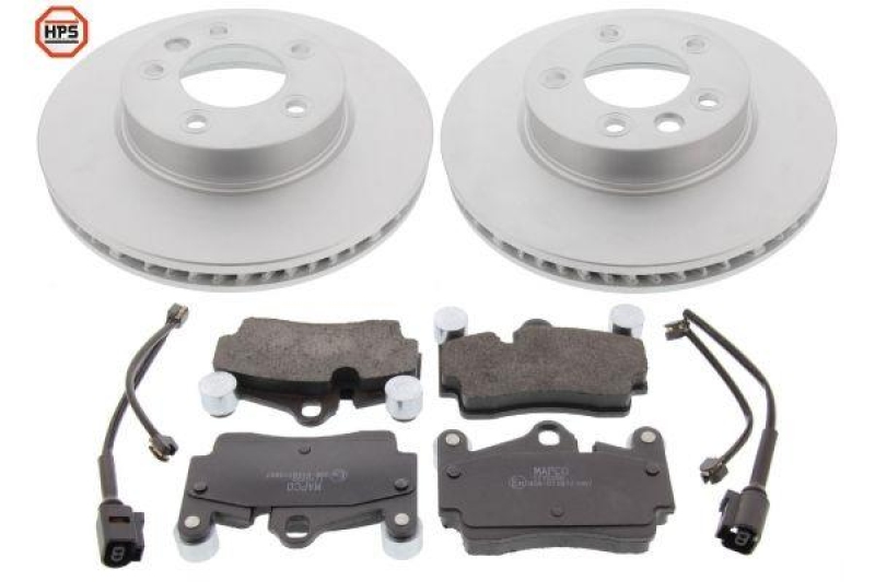 MAPCO Brake Set, disc brakes