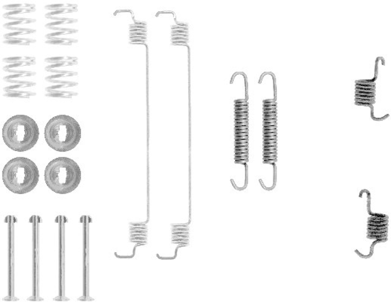 TEXTAR Accessory Kit, brake shoes