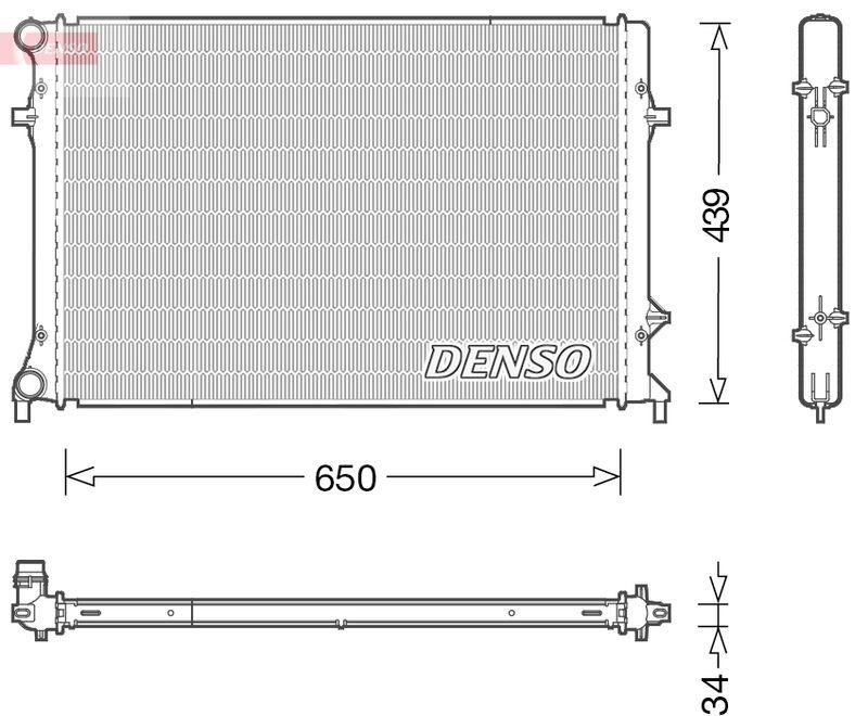 DENSO Radiator, engine cooling