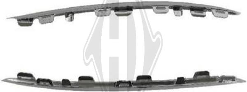 DIEDERICHS Zier-/Schutzleiste, Stoßfänger HD Tuning