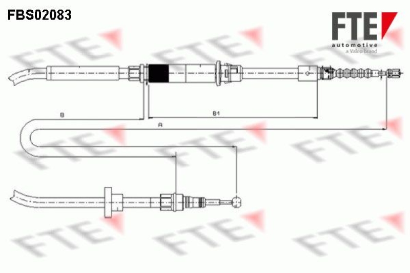 FTE Cable Pull, parking brake