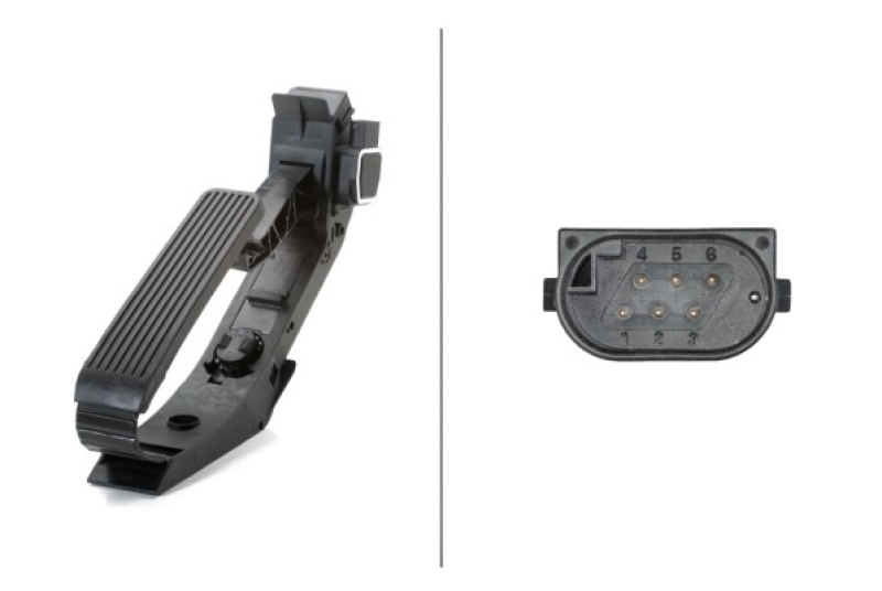 HELLA Sensor, accelerator pedal position