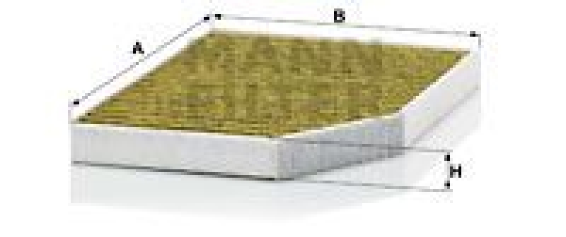 MANN-FILTER Filter, interior air FreciousPlus