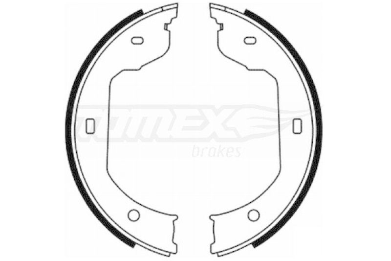 TOMEX Brakes Bremsbackensatz