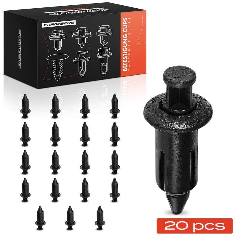 20x Frankberg Befestigungsclips K&uuml;hlergrill Sto&szlig;stange T&uuml;rverkleidung 5481FB0046329