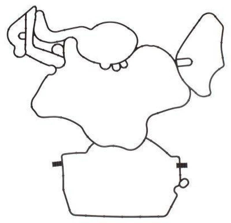 ELRING Gasket, housing cover (crankcase)