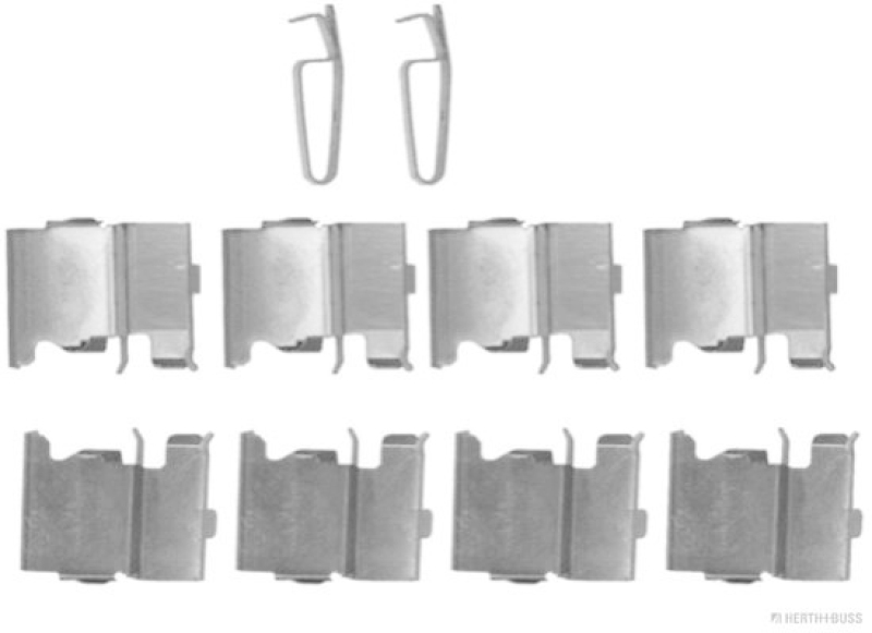 HERTH+BUSS JAKOPARTS Accessory Kit, disc brake pad