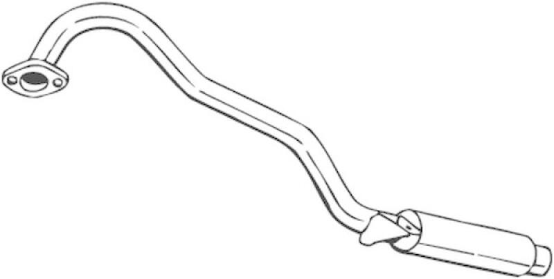 BOSAL Endschalld&auml;mpfer 145-003