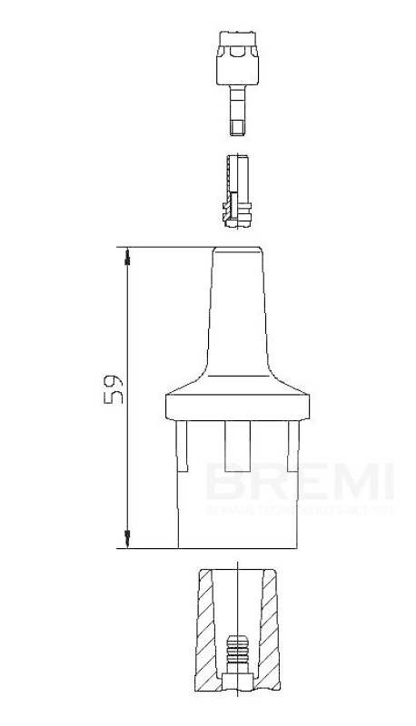 BREMI Stecker, Zündspule