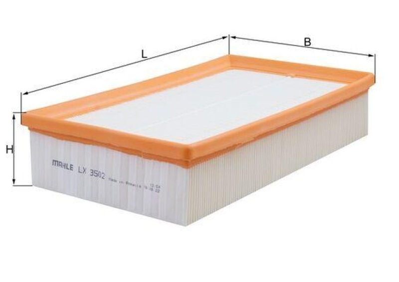 MAHLE ORIGINAL Air Filter