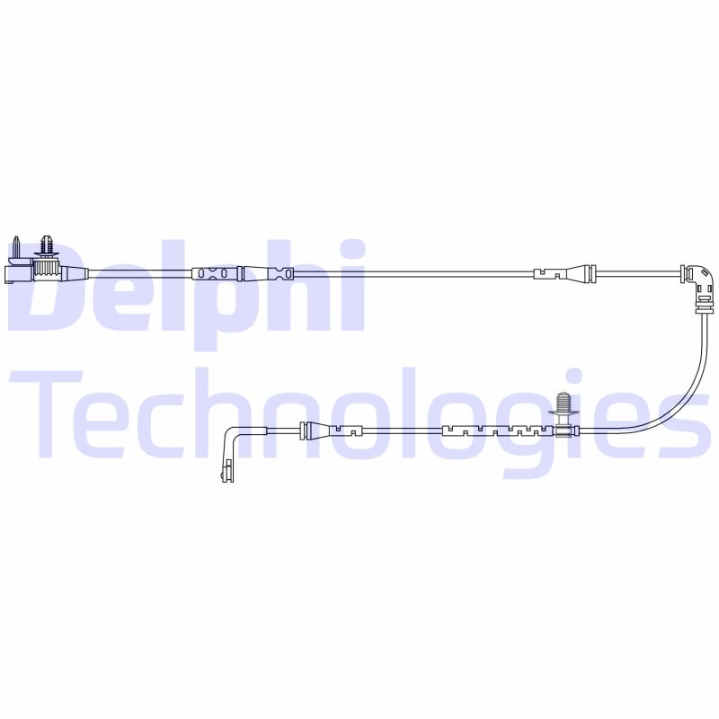 DELPHI Warnkontakt, Bremsbelagverschleiß LZ0319