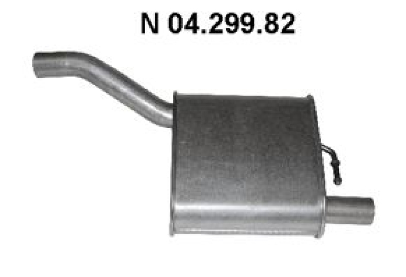 EBERSPÄCHER Rear Muffler