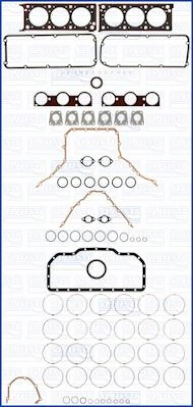 AJUSA Full Gasket Set, engine FIBERMAX