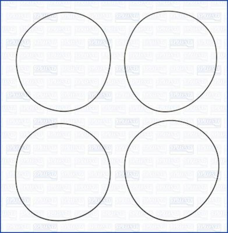 AJUSA O-Ring Set, cylinder sleeve
