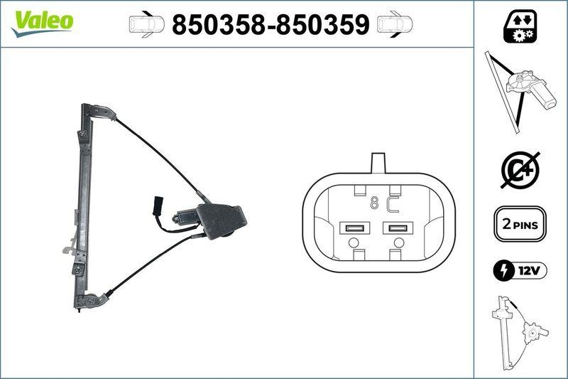 VALEO Window Regulator
