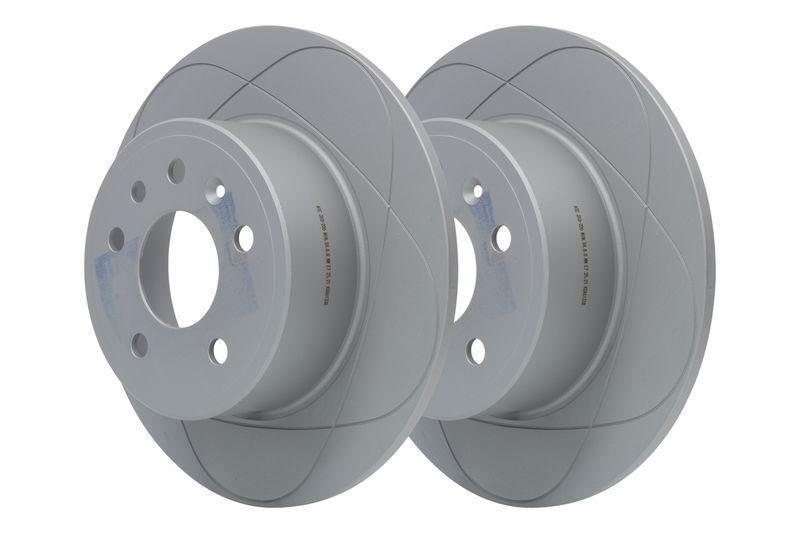 ATE Powerdisc Bremsscheiben + Bremsbeläge Vorne Hinten passend für ...