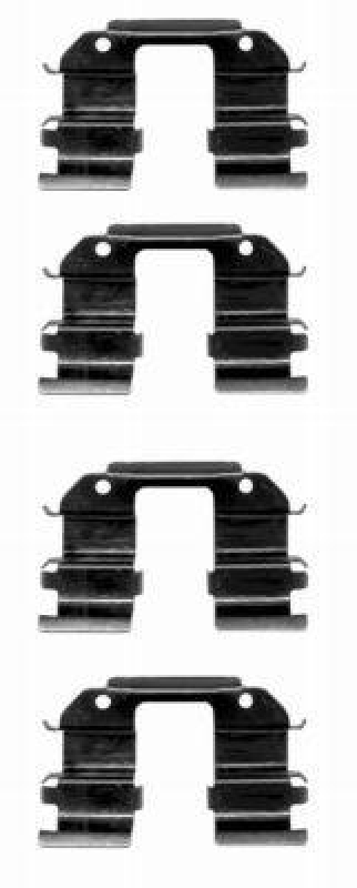 HELLA Zubeh&ouml;rsatz, Scheibenbremsbelag 8DZ 355 203-041
