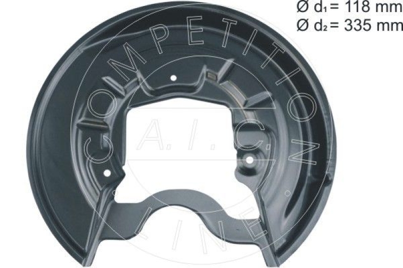 AIC Splash Panel, brake disc Original AIC Quality