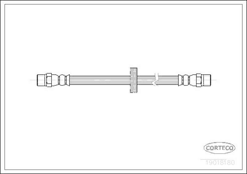 CORTECO Brake Hose