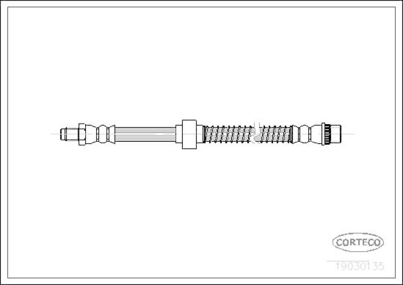 CORTECO Bremsschlauch