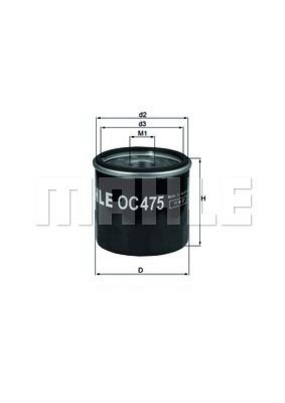 MAHLE Oil Filter