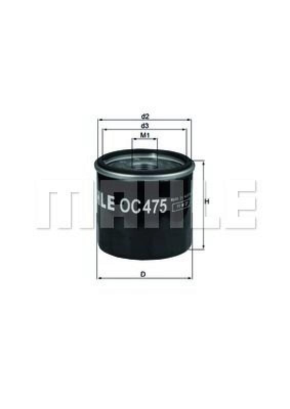 MAHLE Oil Filter